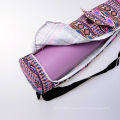 Yugland Audit Factory WholeSales Good Quality Long Cotton Yoga Mat Carry Bag Cotton Canvas with Custom Logo